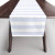 Summer Blue Seaside Stripes Table Runner 3