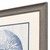 Ocean Shell Echoes II Set of Two Coastal Art Pieces close up frame