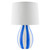 Blue Cabana Accent Table Lamp