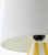 Yellow Cabana Accent Table Lamp shade and base