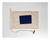 Sierra Signal Flag Shadowbox Art - white frame