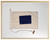 Sierra Signal Flag Shadowbox Art - natural frame