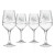 Sealife Sea Turtle 19.5 oz. Wine Glasses- Set of 4