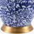 Coastal Manor Garden Porcelain Lamp base
