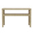 Gina Natural Raffia Wrapped Console Table front view
