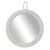 Cape House White Roped Round Mirror