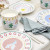 Maria Mint Linen Napkins - Set of Two with summer by the sea dinnerware