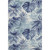 Belmar Coast Blue Palms Plush Area Rug