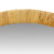 Destin Shores 36 inch Round Natural Rattan Framed Mirror  top of mirror