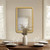 Destin Shores Rectangle Natural Rattan Framed Mirror room example 2