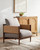 Brela Cinnamon Rope Wrapped Accent Chair room idea #2