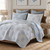 Sanibel Shores King Size 3-Piece Jacquard Quilted Set