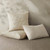 Lili Starfish Ivory Embroidered Lumbar Pillow Cover - with whole collection