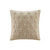 Ava Linen-Tan Palm Leaf Embroidered Pillow Cover main image