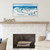 Blue Ocean Breeze Umbrella Beach Art room example 1
