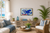 Blue Octopus Gyo Custom Beach Sign room image idea