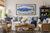 Sperm Whale Watching Custom Beach Sign in living room