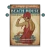 Burgundy Vintage Beach Girl Custom Beach Sign