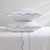 Siesta Blue Scalloped King Size Sheet Set