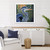 Blue Heron in Morning Framed Art room example