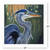 Blue Heron in Morning Framed Art measurements