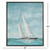 Sailing Away Across a Turquoise Sea Canvas Art measurements