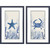 Blue Sea II Wall Art Duo