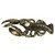 Antiqued Brass Lobster Decorative Accent  view 3