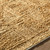 Westcliff Carmel Textured Jute Woven Rug edge close up