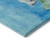 Ocean Sea Turtle Area Rug corner image