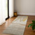 Taupe and Gold Regatta Sail Boat Area Rug