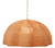 Rosemary Beach Natural Woven Large Pendant light on