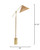 Fitzgerald Floor Natural Abaca Rope Adjustable Floor Lamp 