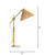 Fitzgerald Natural Abaca Rope Table Task Lamp measurements