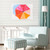 Colorful Umbrella Canvas Art room example
