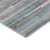 On the Boardwalk Teal Seaside Area Rug close up corner