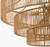 Ravella Breeze 3-Tier Rope Wrapped Large Pendant Lighting close up