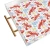 Summer Catch Lobsters Acrylic Serving Tray with Gold Handles close up