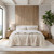 Catalina Linen Botanical Queen Size 3-Piece Premium Quilt Set