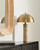 Coastline Woven Rattan Arch Shaped Mirror room view 1