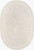 Chesapeake Bay Beach Sand Woven Area Rug oval