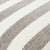 Harbour Driftwood Striped 20 x 20 Pillow close up