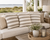 Harbour Driftwood Striped 20 x 20 Pillow outdoor room idea