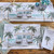  Deck the Palms Set of Four Placemats with coordinating pieces