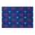 Holiday Helms and Snowflakes Entry Mat large size