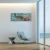 Turtle Reef Latitude-Longitude Custom Beach Sign on wall