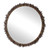 Tiger Sea Urchin Spines Round Mirror angle view