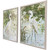 Heron on Display Hand Embellished Art Set angle