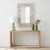 Checkmate Driftwood Rectangle Mirror room example