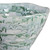 Seafoam Tides Sculptural Ceramic Vase close up details
